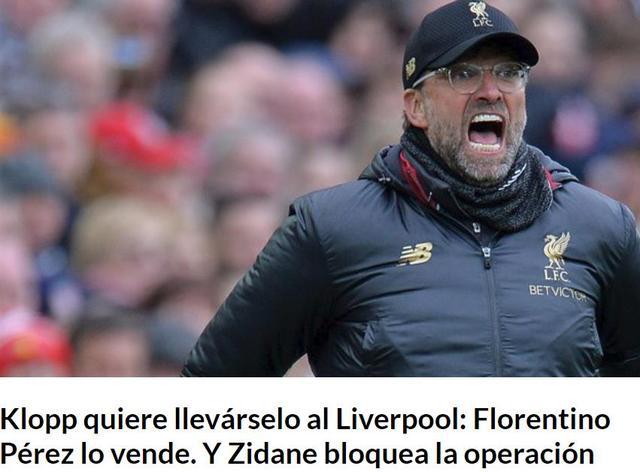 皇家马德里被利物浦逼平，齐达内怒不可遏