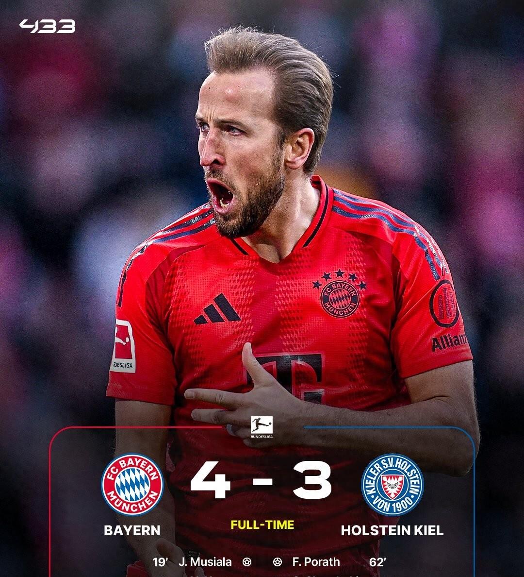 拜仁慕尼黑3-1战胜勒沃库森，豪取德甲积分榜榜首的简单介绍