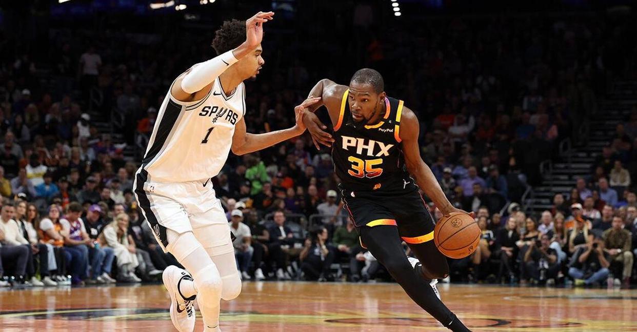 开云官网-篮网击败马刺，杜兰特独得31分